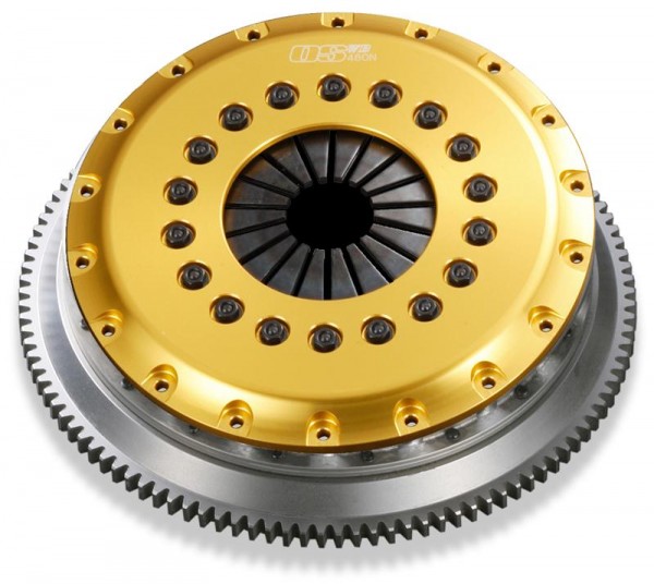 OS Giken Toyota CELICA / MR-2 SW20 R Series Dampened Twin Plate w/Floating Center Hub Clutch