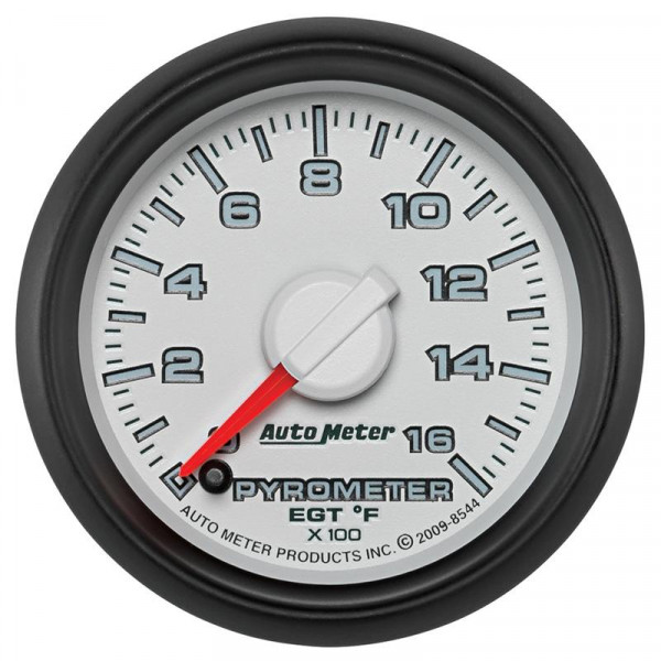 Autometer Factory Match 52.4mm Full Sweep Electronic 0-1600 Deg F EGT/Pyrometer Gauge