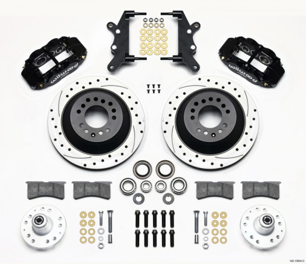 Wilwood Narrow Superlite 6R Front Hub & 1PC Rtr Kit 12.88in Dril 60-68 Ford / Mercury Full Size