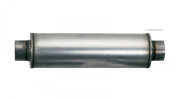 aFe Scorpion Replacement Alum Steel Muffler Double Layer 2-1/2in In/Out Center/Offset 18inL x9inW