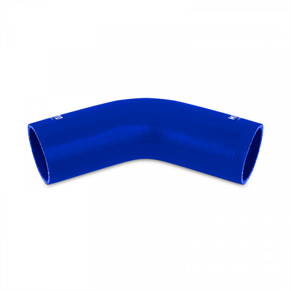 Mishimoto 3.5in. 45 Degree Silicone Coupler - Blue