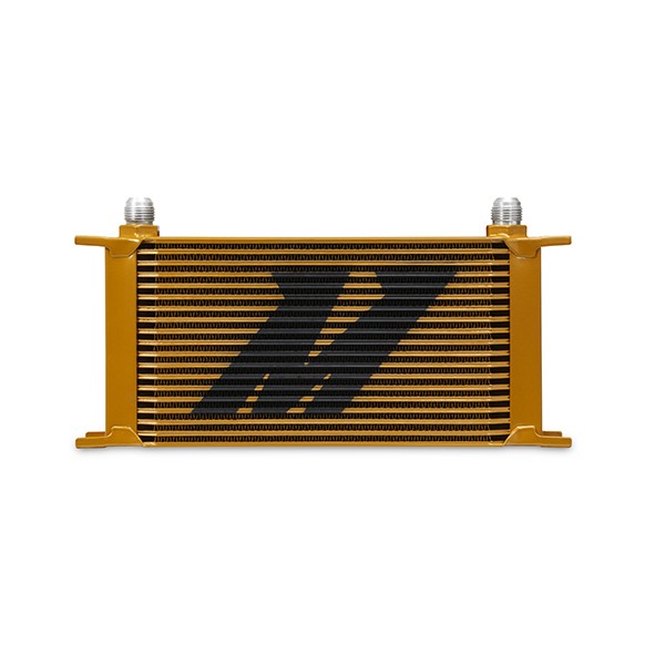 Universal 19 Row Oil Cooler, Gold