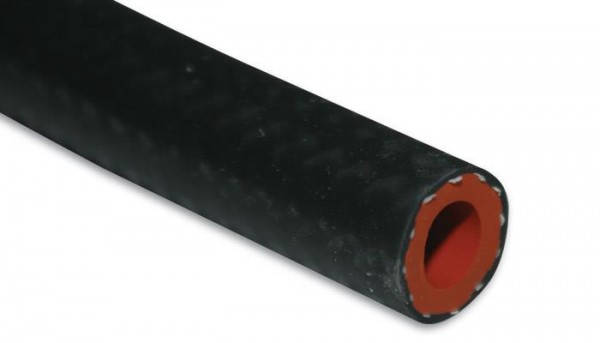 1/2" (13mm) ID x 5 ft Long Silicone Heater Hose - Gloss Black