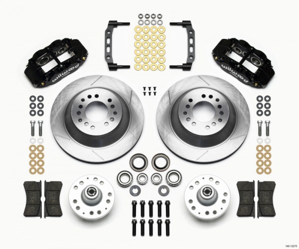 Wilwood Narrow Superlite 6R Front Hub & 1PC Rtr Kit 12.88in 74-80 Pinto/Mustang II Disc Spindle only