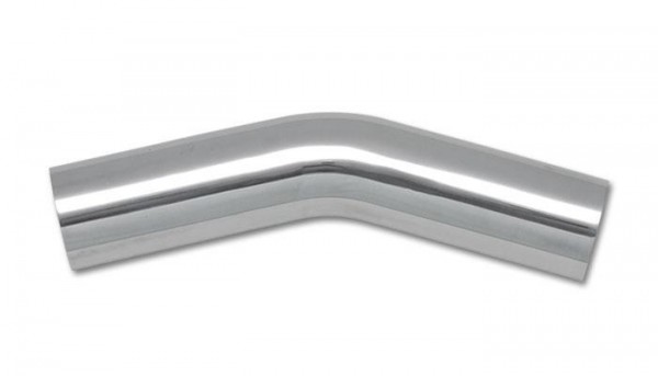 3.5" O.D. Aluminum 30 Degree Bend - Polished