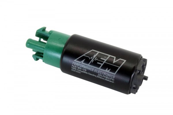 AEM 320LPH 65mm Fuel Pump Kit w/ Mounting Hooks - Ethanol Compatible