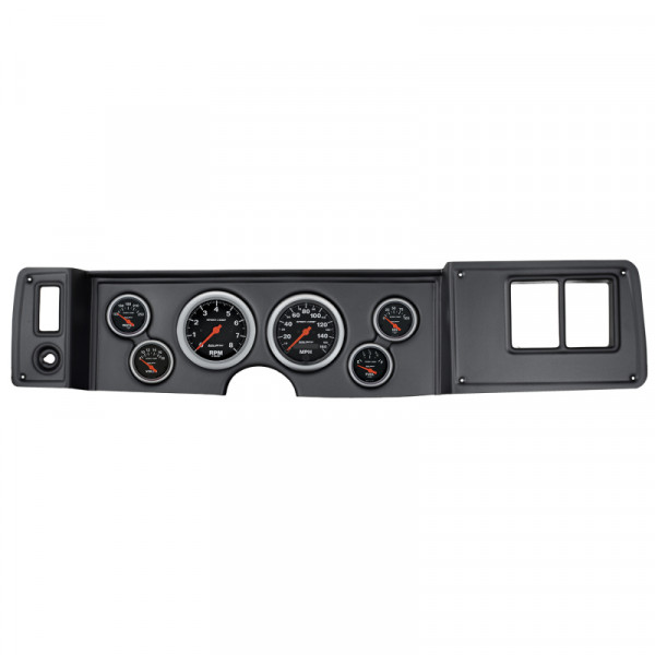 Autometer Sport-Comp 79-81 Camaro Dash Kit 6pc Tach / MPH / Fuel / Oil / WTMP / Volt