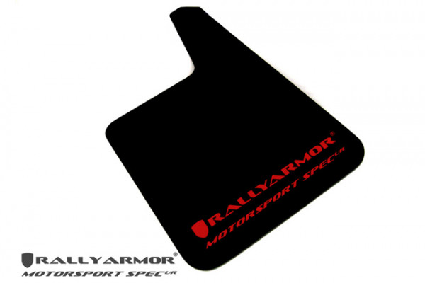 Rally Armor Universal MSpec Mud flap Red logo