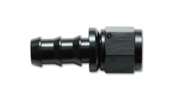 Straight Push-On Hose End Fitting; Size: -8AN