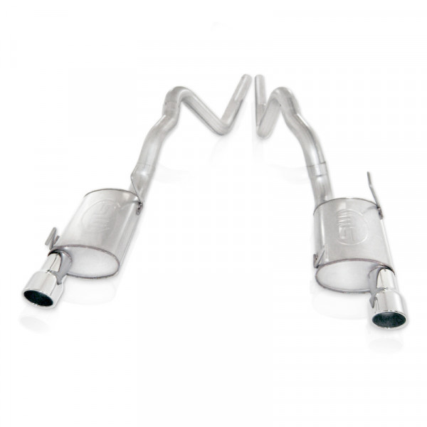Stainless Works 2007-10 Shelby GT500 3in Catback X-Pipe S-Tube Mufflers