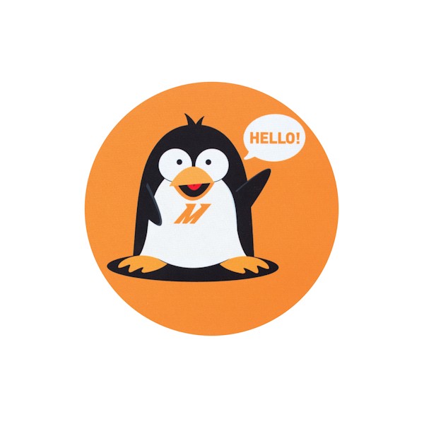 Chilly The Penguin Mouse Pad