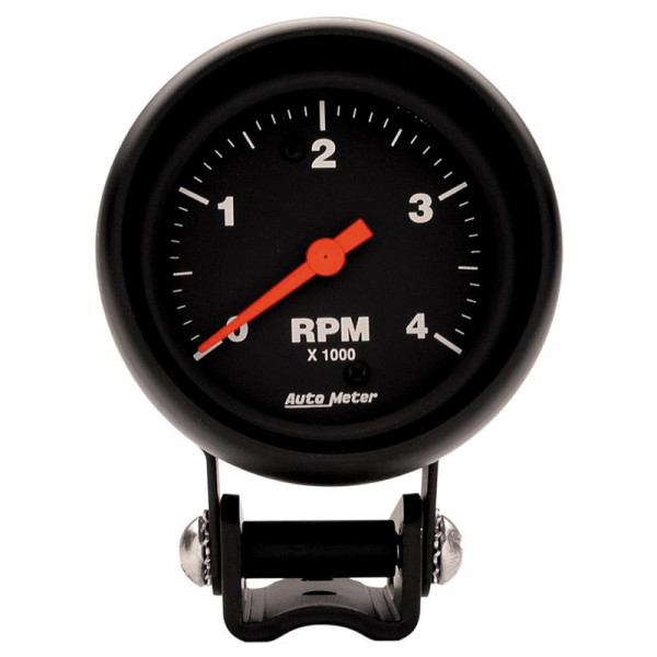Autometer Z-Series 2-5/8in 4K RPM Pedestal Tachometer Gauge