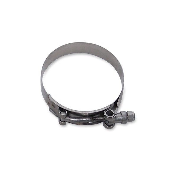 Stainless Steel T-Bolt Clamp, 2.12" - 2.44" (54MM - 62MM)