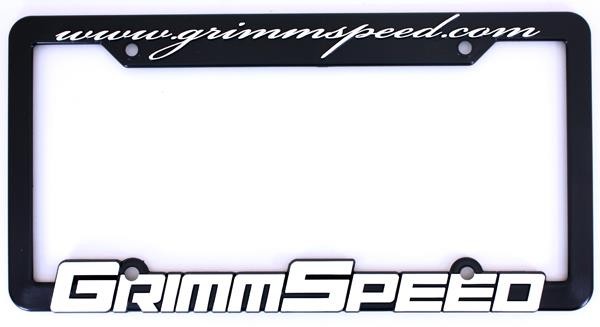 GrimmSpeed License Plate Frame (Pair)