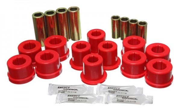 Energy Suspension 87-92 Toyota Supra Red Front Control Arm Bushing Set