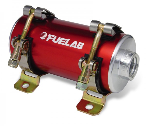 Fuelab Prodigy Reduced Size EFI In-Line Fuel Pump - 700 HP - Red