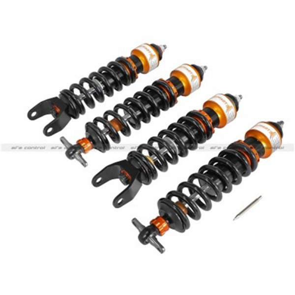 aFe Control PFADT Series Featherlight Single Adj Drag Racing Coilover System; 97-13 Chevy Corvette