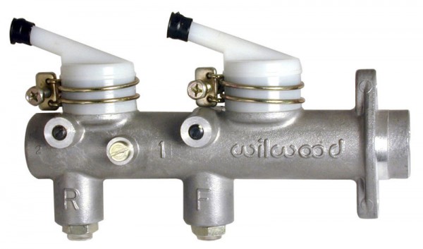 Wilwood Tandem Master Cylinder - 1in Bore w/ Remote Reservoirs