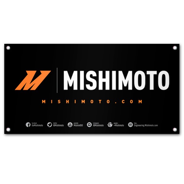Mishimoto Promotional Banner, Large
