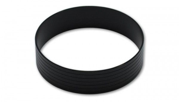 Aluminum Union Sleeve for 3.5" Tube O.D. - Hard Anodized Black