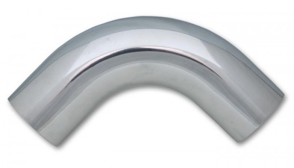 2.25" O.D. Aluminum 90 Degree Bend - Polished