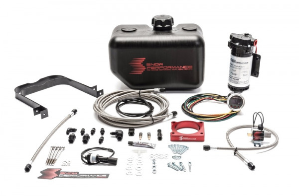 Snow Performance 11-17 F-150 Stg 2 Boost Cooler Water Injection Kit w/SS Brd Line & 4AN Fittings