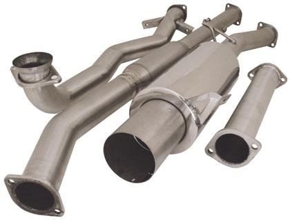 Turbo XS 02-07 WRX/STI / 04-08 Forester XT Catted Stealth Back Exhaust