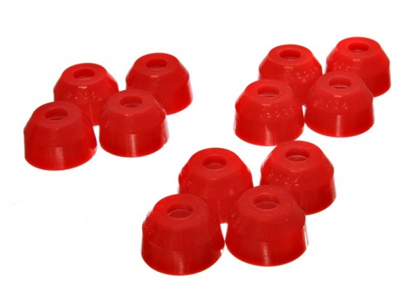 Energy Suspension Tie-Rod End Boot - Round (12) - Red