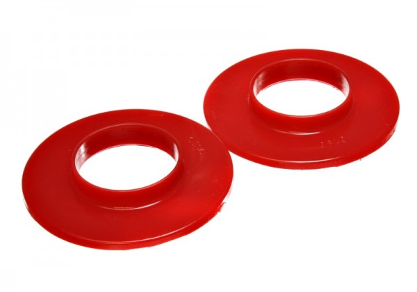 Energy Suspension Universal 2 3/16in ID 4 9/16in OD 5/8in H Red Coil Spring Isolators (2 per set)