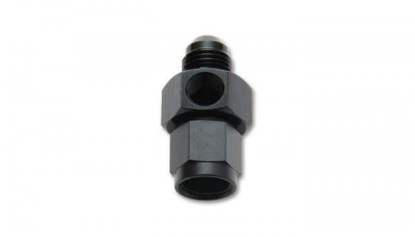 -10AN Male to -10AN Female Union Adapter Fitting with 1/8" NPT Port