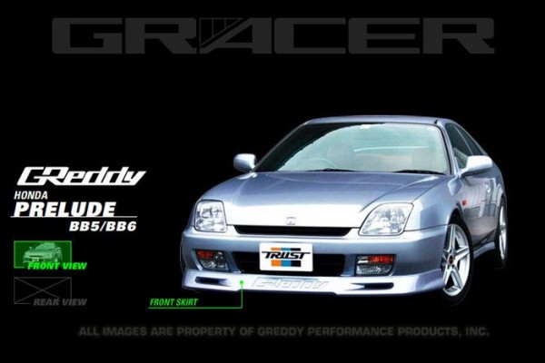 GReddy 97-01 Honda Prelude Urethane Front Lip Spoiler ** Must ask/call to order**