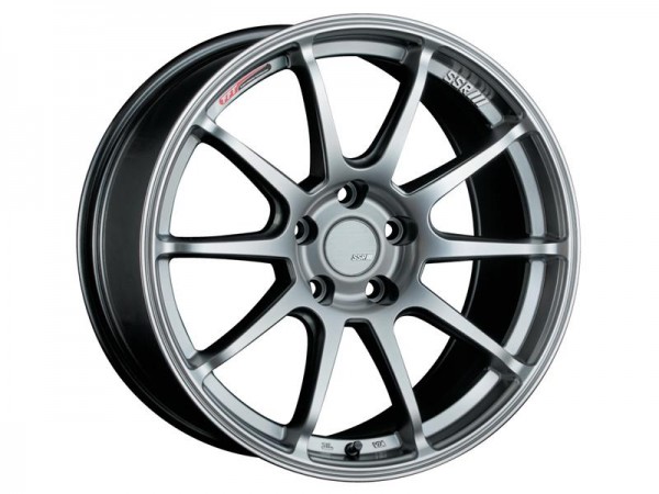 SSR GTV02 17x8.0 5x114.3 45mm Offset Flat Black Wheel RSX / Civic FD FA