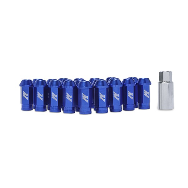 Mishimoto Aluminum Locking Lug Nuts, M12 x 1.5 Blau