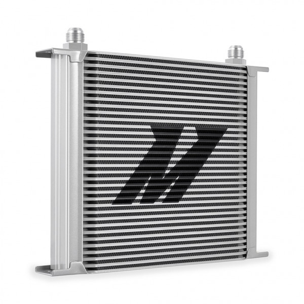 Universal 34-Row Oil Cooler, Silver