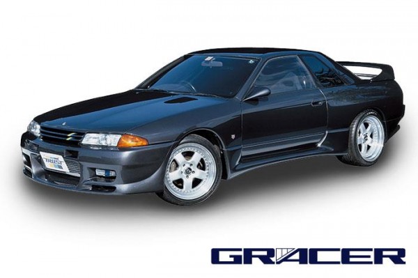 GReddy 89-94 Nissan Skyline GT-R GRacer Front Aero Bumper Spoiler