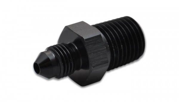 Straight Adapter Fitting; Size: -4AN x 1/8" NPT
