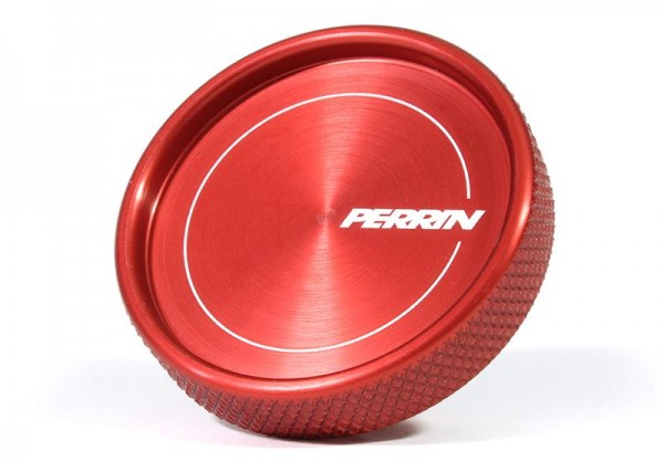 Perrin Performance Oil Filler Cap for Subaru BRZ Toyota GT86 Round Red