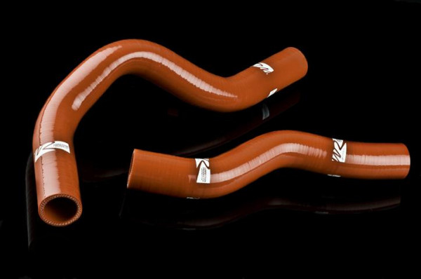 Weapon R Acura RSX 2 Piece Red Coolant Silicone Radiator Hose Kit