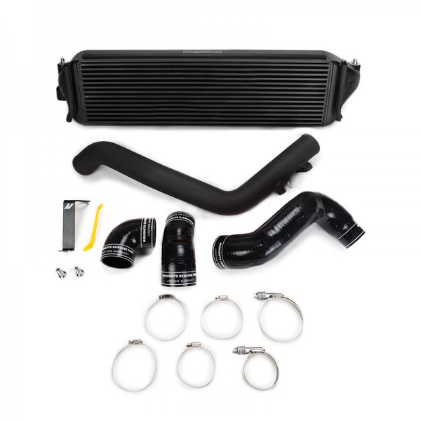 Honda Civic Type R Performance Intercooler Kit, 2017+, Black Intercooler, Black Pipes