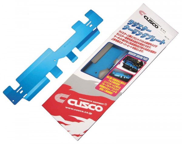 Cusco Radiator Cooling Plate Z33 350z *Blue* (03-06 models ONLY)