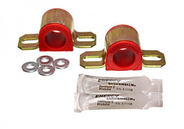Energy Suspension 2015 Ford Mustang 33.3mm Front Sway Bar Bushings - Red