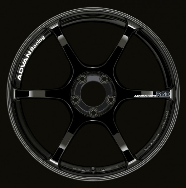 Advan RGIII 18x8.0 +42 5-112 Racing Gloss Black Wheel