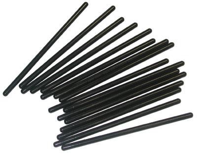 Manley Swedged End Chrome Pushrods 7.400in Lenth .080in Thickness 5/16in Diameter (Set of 16)