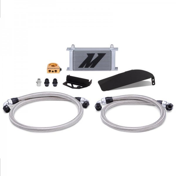 Honda Civic Type R Direct Fit Oil Cooler Kit, 2017+, Silver