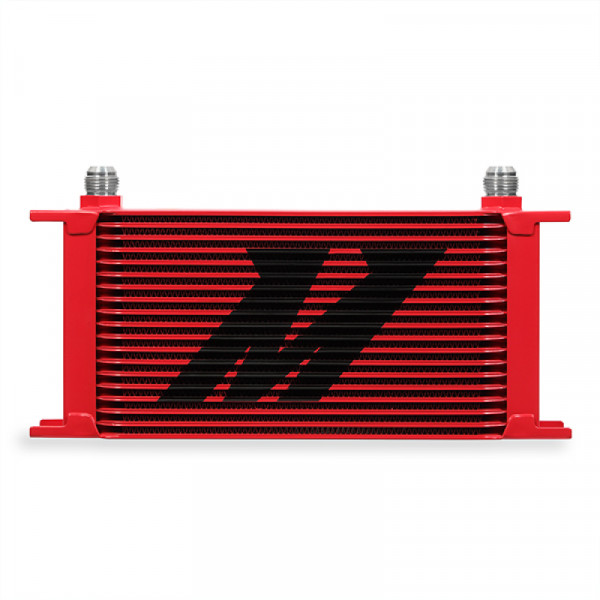 Mishimoto Universal 19 Row Oil Cooler - Red