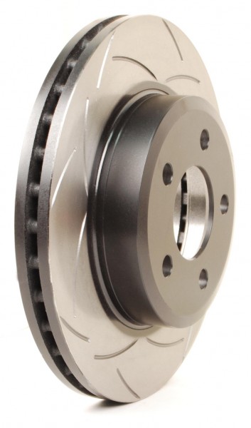 DBA 11-14 Ford Mustang GT Front T2 Slotted Street Series Rotor