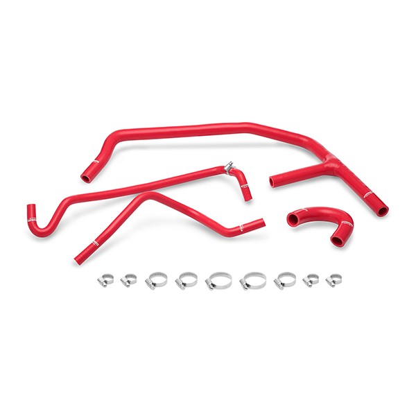 Ford Mustang EcoBoost Silicone Ancillary Hose Kit, 2015+ Red