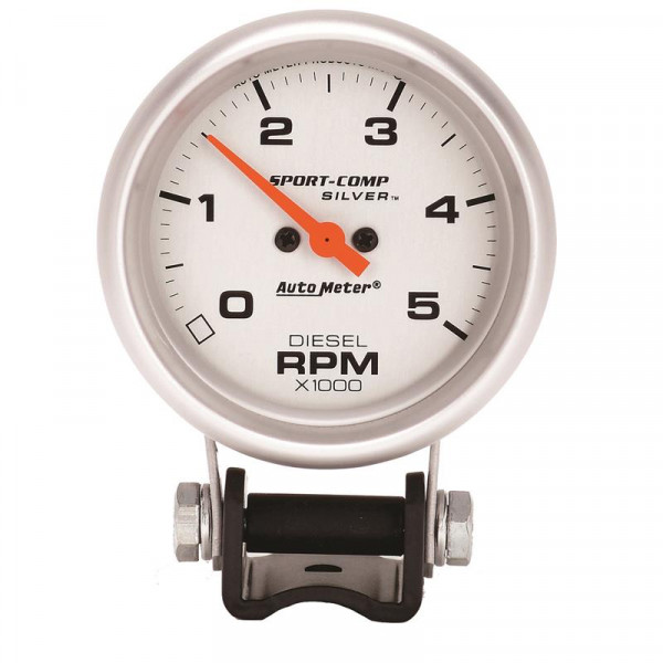 Autometer Ultra-Lite 2-5/8in Pedestal Diesel Tachometer 0-5000 RPM