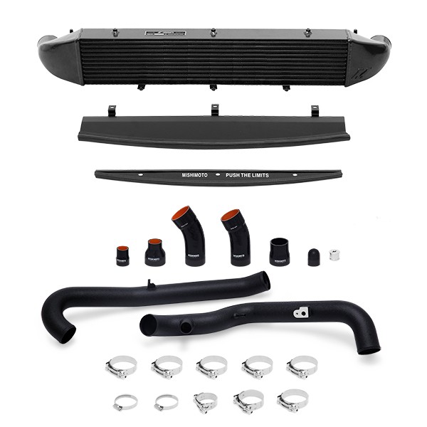 Ford Fiesta ST Performance Intercooler Kit, 2014+ Black Pipes, Black Cooler