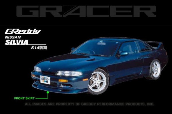 GReddy 95-96 Nissan 240SX Urethane Front Lip Spoiler **Must ask/call to order**